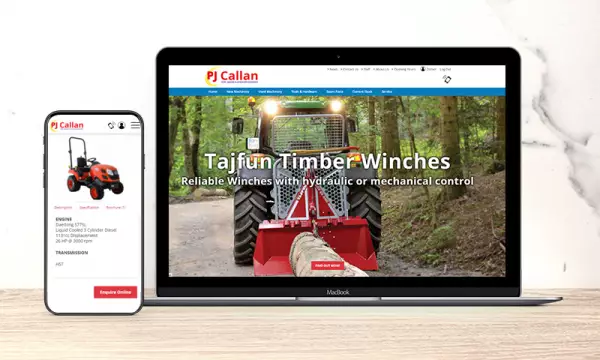 New Website for PJ Callan image